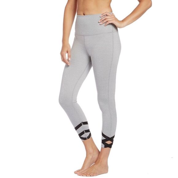 Beyond Yoga Overture‎ Strappy Ballet Leggings Gray Size S - Picture 1 of 6